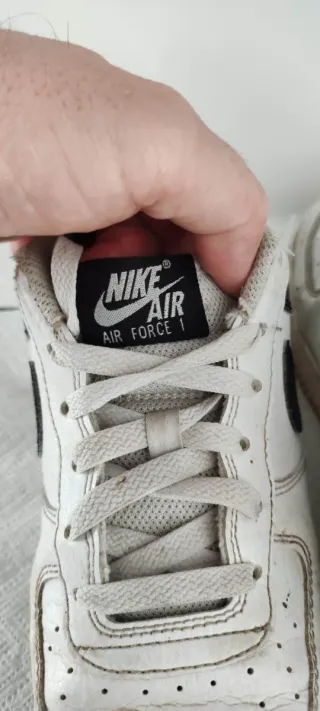 Nike Air Force 1 Bianche Nere Tg 39
