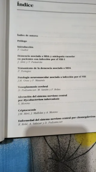 Sistema nervioso y SIDA libro medicina VIH