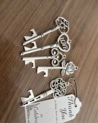 Bomboniere 40 pezzi Chiavi Argento