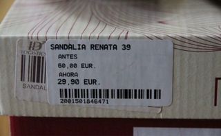 Sandalias Renatta & Go Animal Print Tacón