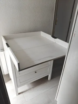 Cambiador bebe IKEA SUNDVIK Blanco