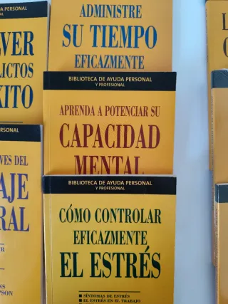 8 libros de ayuda personal y profesional.