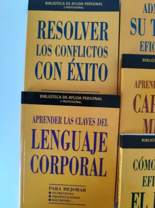 8 libros de ayuda personal y profesional.