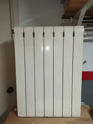 Radiador aluminio ETAL FARAO blanco