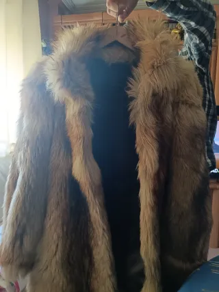 Abrigo Piel Zorro Rojo Vintage ALDEAPIEL