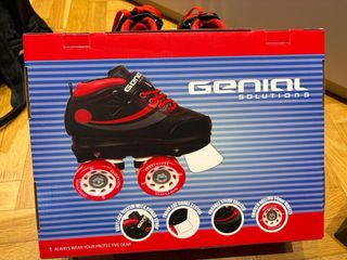 Patines Hockey Niño Talla 32. Usados 2 días
