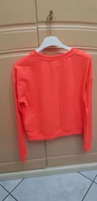 Maglietta arancione Be kind ragazza