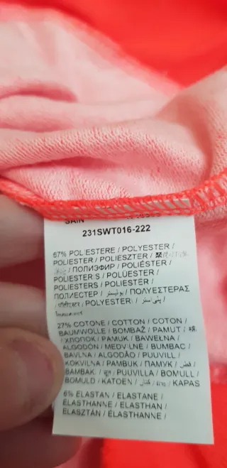 Maglietta arancione Be kind ragazza