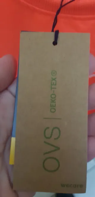 Maglietta arancione Be kind ragazza