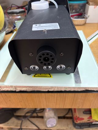 Máquina de humo con LED