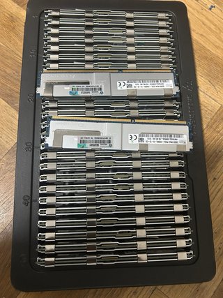 RAM Servido 32GB DDR3 ECC. 36 unidades 900€ oferta