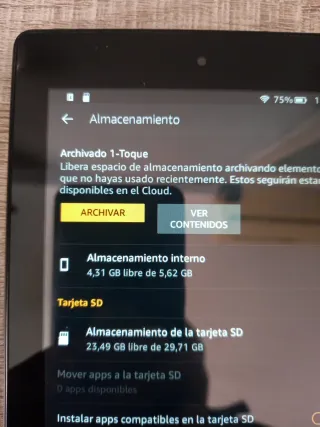 Amazon Fire 7 Tablet Negra