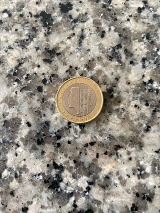 Moneda 1 Euro Beatrix Koningin Nederland 2001