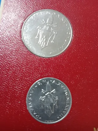 Monete Vaticano 1977 senza argento