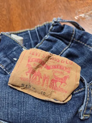 Vaqueros Levi's 512 Niña Talla 12