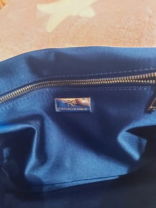 Bolso de mano acolchado estampado Purificación Gar