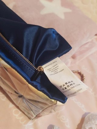 Bolso de mano acolchado estampado Purificación Gar