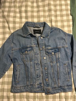 Cazadora tejana vaquera