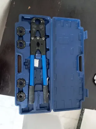 Máquina Prensado Manual Cabeza Fija RF