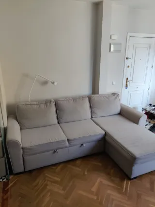 Sofá cama chaise longue 3 plazas