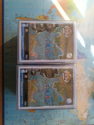 Funko Pop Bronce Brook 2215 y Jinbe 2216