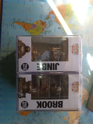 Funko Pop Bronce Brook 2215 y Jinbe 2216