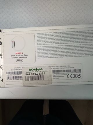 Apple Watch Series 44mm Plata