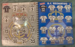 Imanes Mega Futbol La Liga 2008/09 y su album.