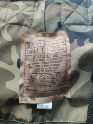 Pantaloni da pesca/caccia mimetici