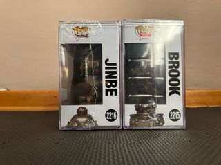 Funko Pop Jinbe & Brook Bronzo Protezione