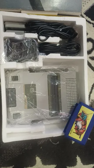 Consola Retro NES Nintendo Gris