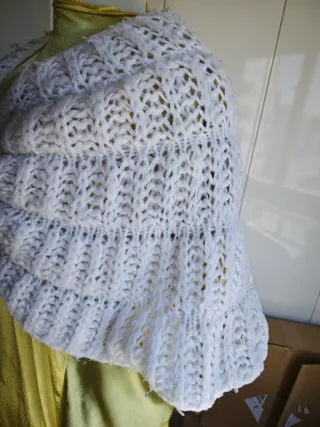 Toquilla lana hecha a mano vintage