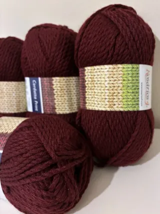 Lote 4 madejas lana Cordatta de Rosarios4