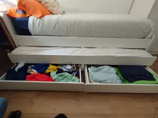 Cama nido IKEA SLÄKT con cajones