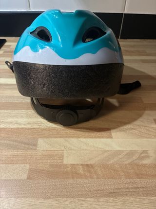 Casco Bici Infantil Azul Animales 46-57cm