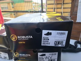 Zapatos Robusta GTX Grafito Talla 43