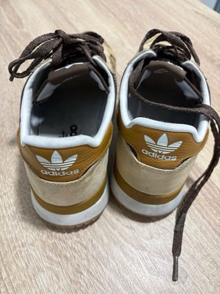 Zapatillas Adidas Hombre Beige y Marrón