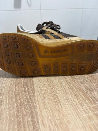 Zapatillas Adidas Hombre Beige y Marrón