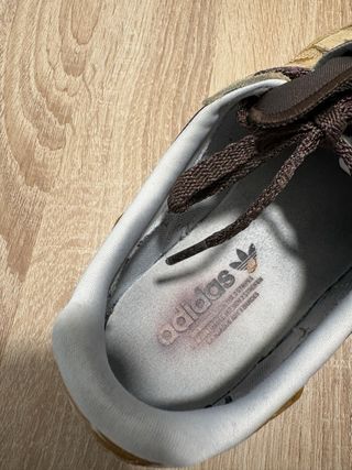 Zapatillas Adidas Hombre Beige y Marrón