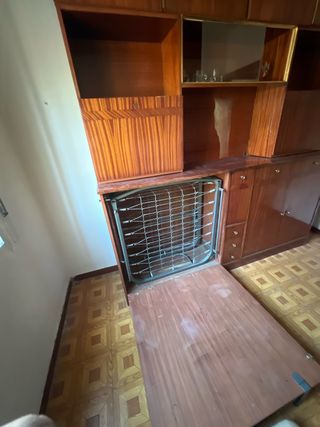 Mueble con 2 camas plegables
