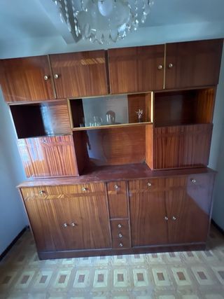 Mueble con 2 camas plegables