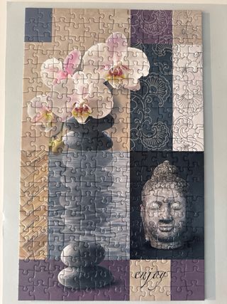 Puzzle Buda Flores y Piedras