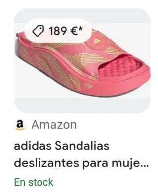 Chanclas Adidas Stella McCartney T.35.5