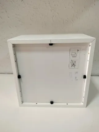 Mueble cubico blanco IKEA EKET Pintado de blanco