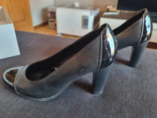 Zapatos de tacón negros Talla 40