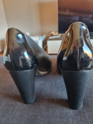 Zapatos de tacón negros Talla 40