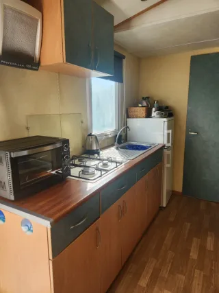Casa prefabricada 8x4m. Totalmente amueblada
