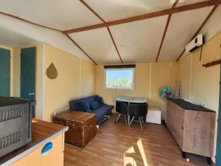 Casa prefabricada 8x4m. Totalmente amueblada