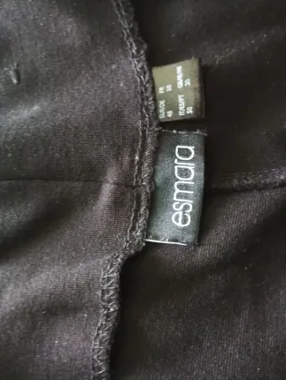 Pantalón premamá negro