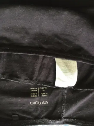 Pantalón premamá negro